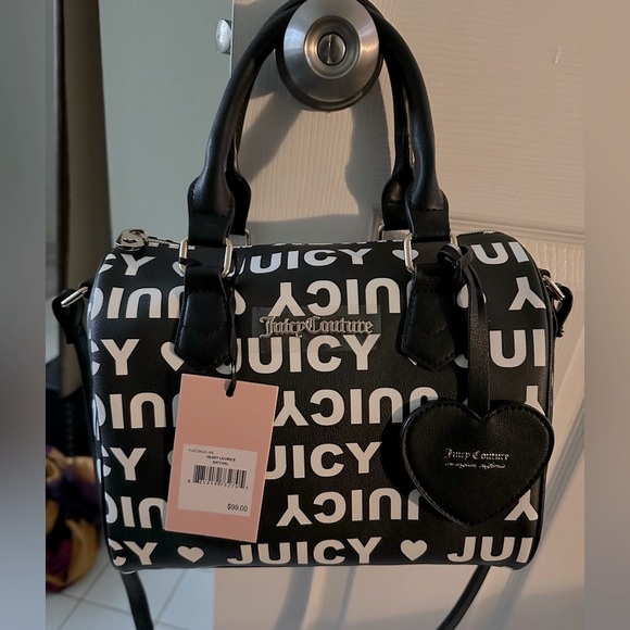 Juicy Couture Handbags - Juicy Couture Heart Licorice Satchel